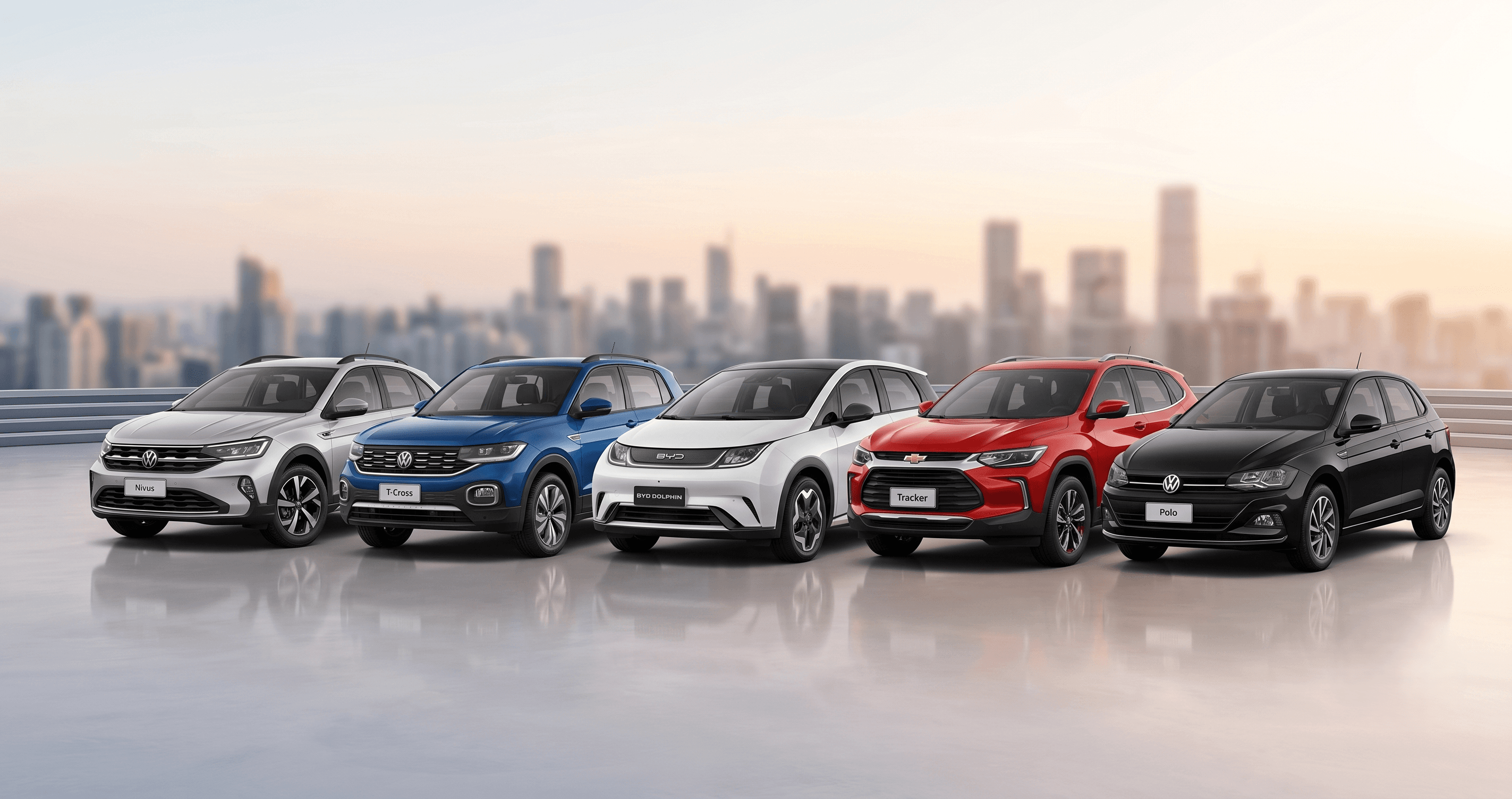 Carros novos e seminovos